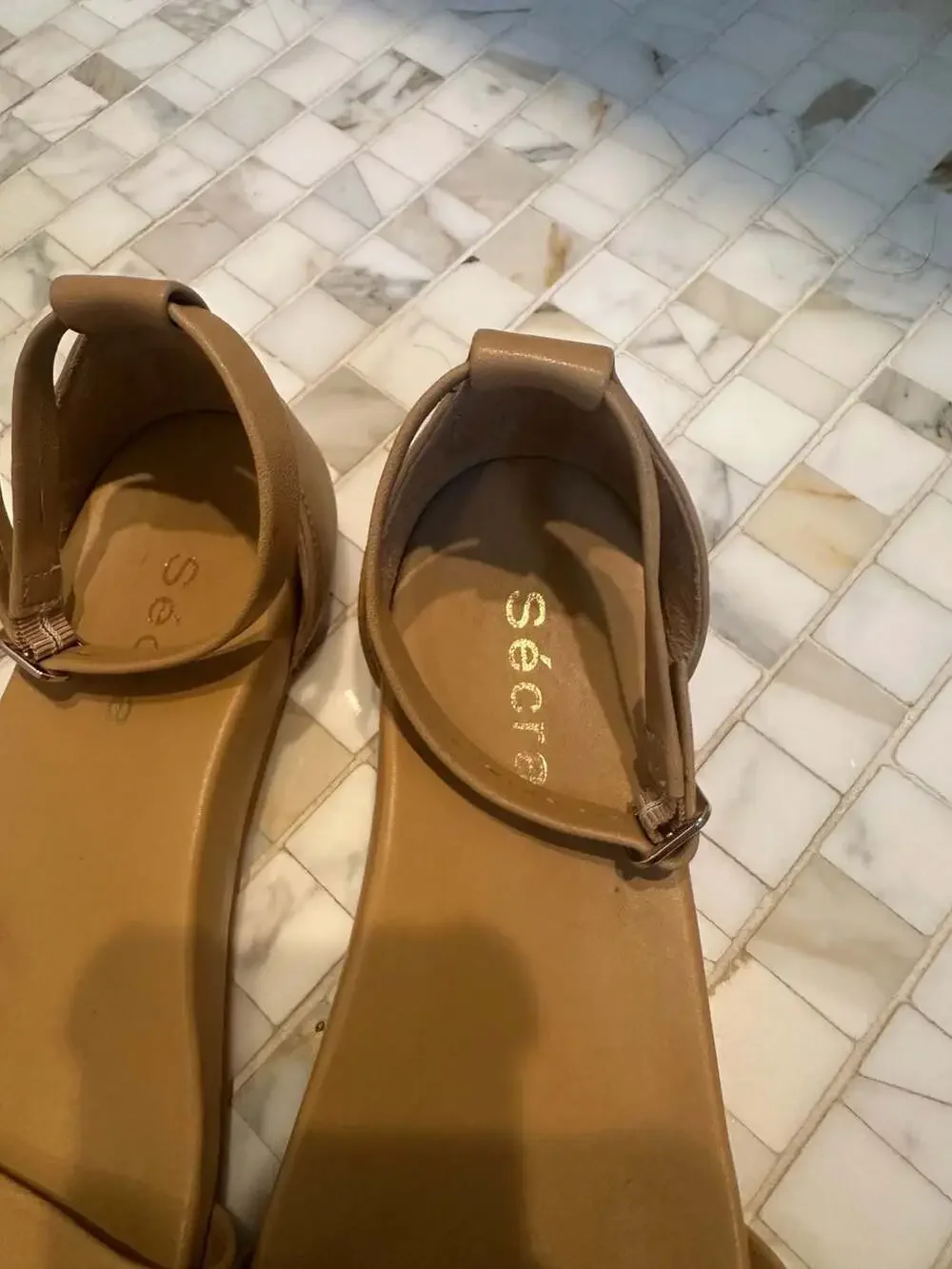 Poppy Ochre Tan – Sécra Sandals